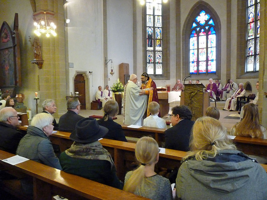 Festgottesdienst zum 50jahrigen Priesterjubiläum von Stadtpfarrer i.R. Geistlichen Rat Ulrich Trzeciok (Foto: Karl-Franz Thiede)
